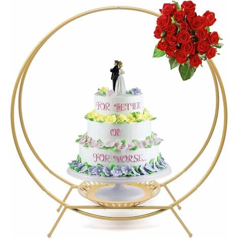 Arche de mariage ronde en fer pour mariage anniversaire mariage