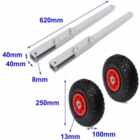 Roues De Lancement De Bateau Gonflable Flipup Canot Roues En Nylon Côtes Roues De Remorquage Marines Remorque Trolly 32813852265