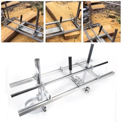 Fraisage de planches de scie à chaîne pour barre de guidage de 14 à 36 pouces planches de scie à chaîne en aluminium
