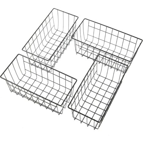 Lot De 2 Paniers De Douche D'Angle Avec 4 Crochets, Étagère De Douche D