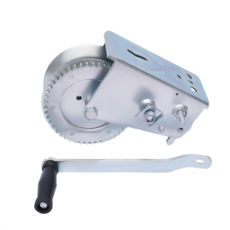 Treuil Manuel 1500 Kg Avec Câble De 10 M - Pour Bateau, Voiture, Remorque, Caravane