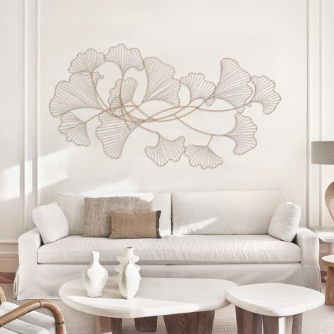 Décorations de table - Ginkgo - lot de 3 - Métal | Le Géant de la Fête