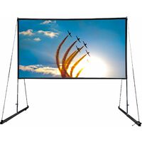 Portable Écran de projection 150 pouces avec support, 16:9 portable et lavable.