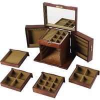 Boîte À Bijoux En Bois, Boîte À Bijoux En Bois Petite Boîte De