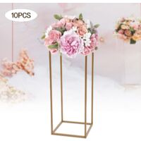 Milisten Base Décorative Ronde En Bois Pour Pot De Fleurs Et Objets D'Art - 10x12x3 Cm, Fait Main