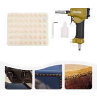 Gojoy – Cloueur pneumatique 1170 pour clous de 11,7 mm – Haute efficacité pour bois dur et teck – Capacité 54 clous – Pistolet à air comprimé
