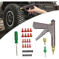 Kit De Réparation De Crevaison, 20 Pièces, Bouchon De Réparation De Pneus, Réparation