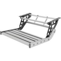 Gojoy – Marchepied pliable en aluminium pour camping-car – Éclairage LED – Capacité 150kg – Antidérapant – Conception compacte et légère