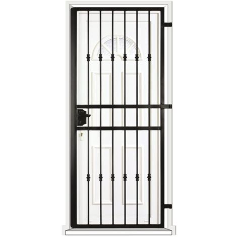 Grille porte Lestape -1 vantail pour encadrure H=190 cm x L=110 cm (côte tableau) (1/2)
