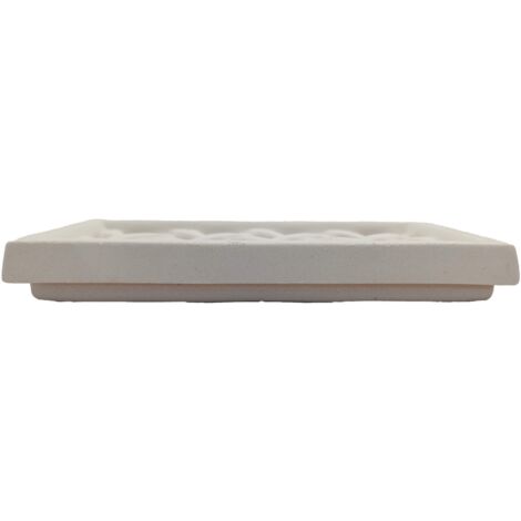 Grille d'aération rectangulaire terre cuite - 24x25 cm (rouge