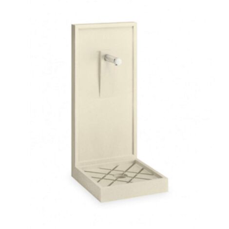 Fontaine Jardin Contemporaine en 2 parties – Couleur Champagne RAL 1733 (1/2)