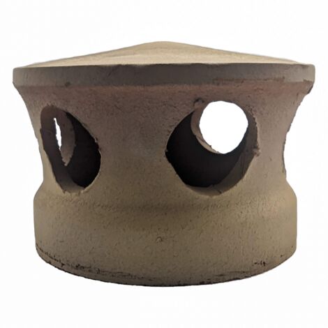 Lanterne rose-noir Chapeau Ventilation tuile douille Passage d 150 mm