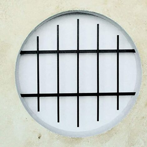 Grille de Defense Close diametre 70 cm pour Fenetre ronde (côte tableau) (1/2)