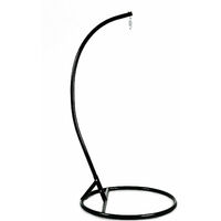 Hanging Egg Chair Stand for Patio Garden Indoor Outdoor Hammock Swing chair stand Brown
