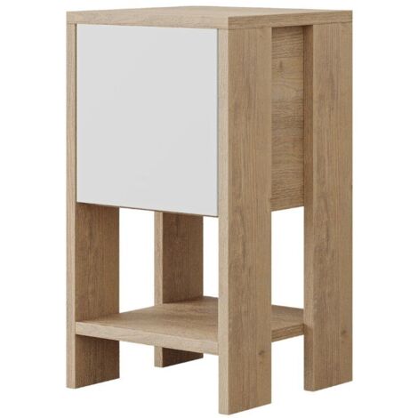 Mesita 55X30X30 Safir Blanco (1/2)