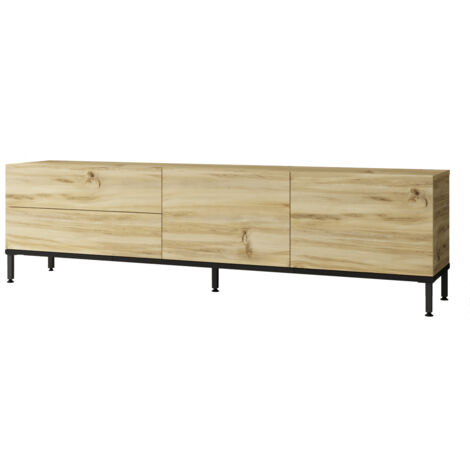 Mueble Luvio Tv Patas De Metal 170 Cm Gris (1/3)