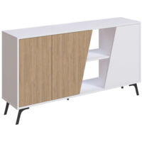 Consola Fiona 150 Cm Blanco Roble