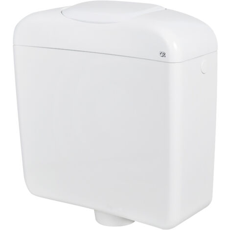 Réservoir de chasse d'eau 6 litres – Économie d'eau start/stop – Coibenté anti-condensation – Installation à zanko – Made in Italy