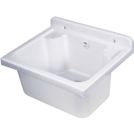 Pilozzo mural 42,5 cm en PP Mini&Smart avec grille - Couleur : BLANC BRILLANT (1/4)