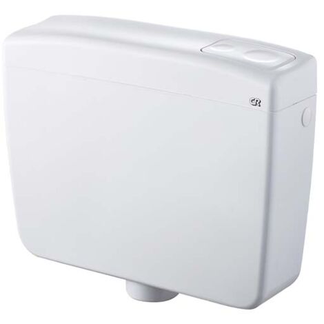 Chasse d’eau wc DELTA 1 Start/Stop avec tuyau ABS – Flotteur compact 3/8' – Isolation anticondensation – Made in Italy – Cr Smart