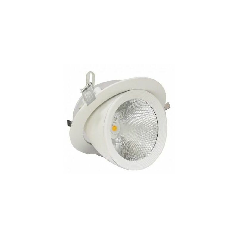 Plafonnier LED Orientable Métal Big Bari 2 Spots 8W - Ledkia