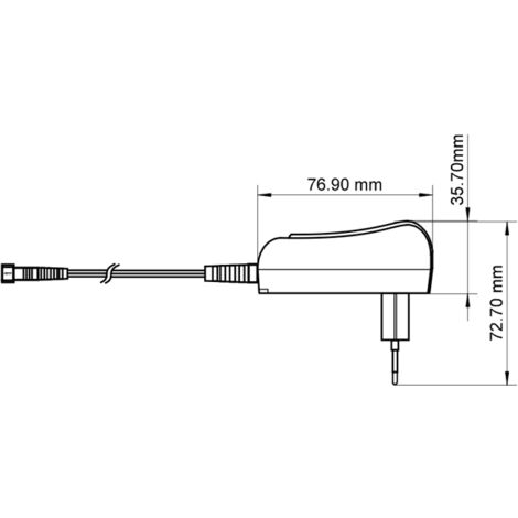 Alimentation Multiple 3-12V 1000 mA Eup