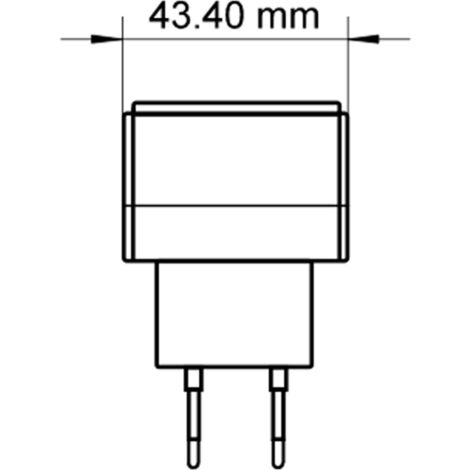 Alimentation Multiple 3-12V 1000 mA Eup