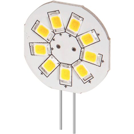 Lampe LED G4 12V 1W5 blanc chaud diamètre 23 mm (1/5)