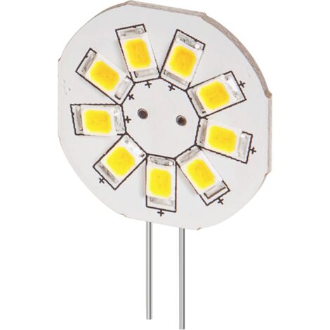 Lampe LED G4 12V 1W5 blanc froid diamètre 23 mm