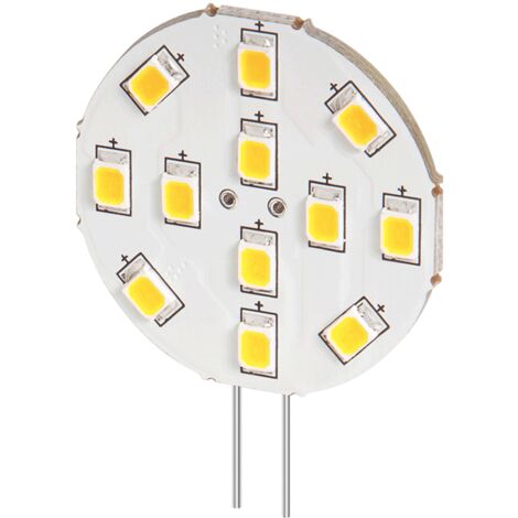 Lampe LED G4 10-30V 2W5 blanc froid diamètre 30 mm