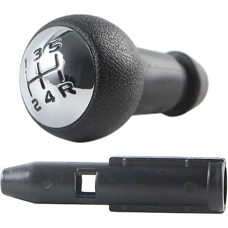 5 Vitesses Pommeau de Levier de Vitesse PEUGEOT  106 107 207 301 307 308 407 408 508 3008 1007 / CITROEN C2 C3 C4 Picasso