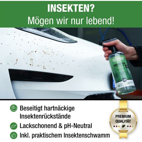 Insekten-Entferner Spray für Auto und Motorrad - Reiniger für Glas