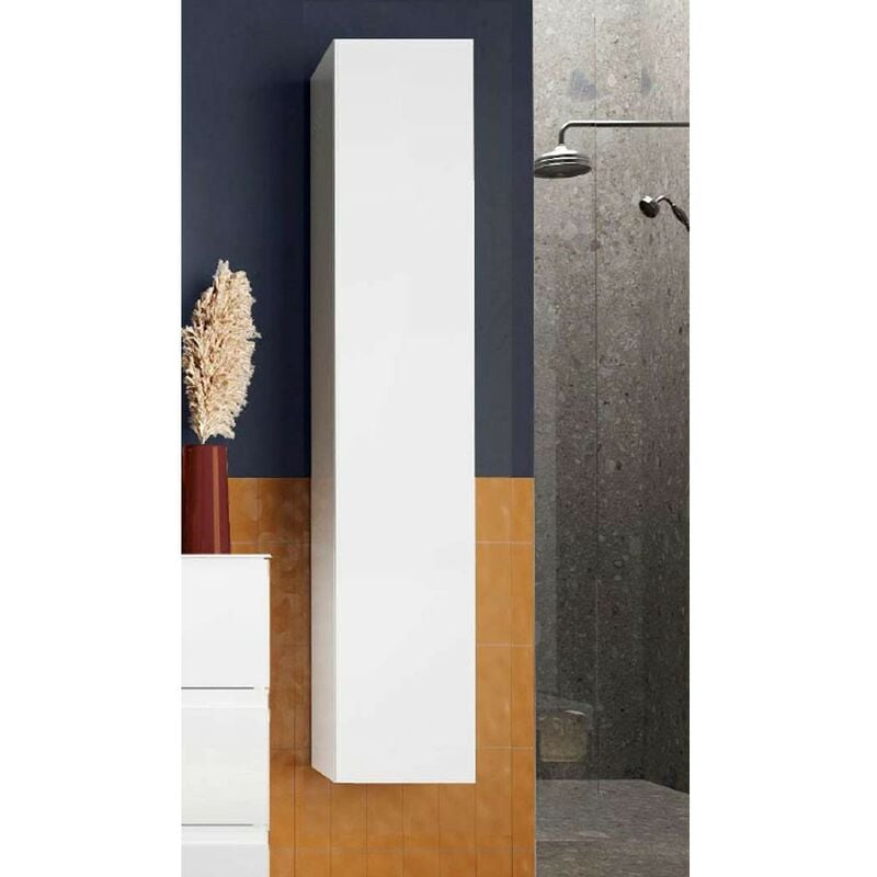 Colonna bagno sospesa con anta h. 180 cm