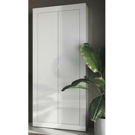 Mobile Ingresso Appendiabiti Bianco Lucido 78x185 - Basic StilProjectStore.com