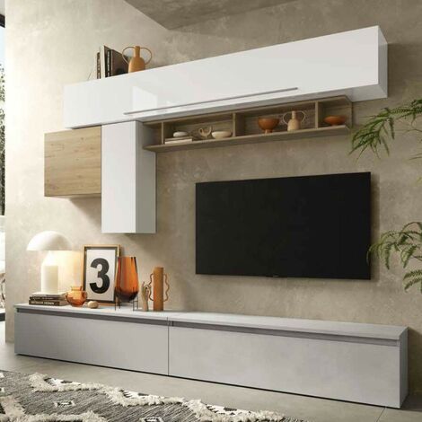 ABIKSMEBLE Parete Attrezzata Da Soggiorno RITA - Set Di Mobili Da