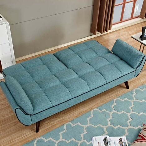 Divano Letto Clic Clac in Tessuto Imbottito 220 cm Erika  StilProjectStore.com