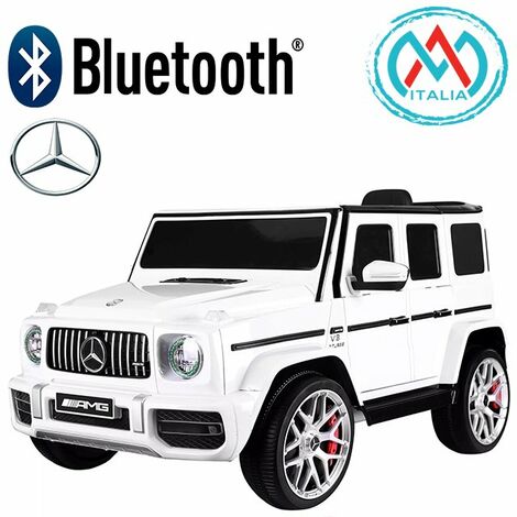 MINI AUTO PER BAMBINI MERCEDES G AMG White-de