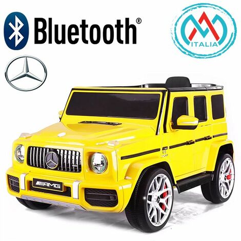 MINI AUTO PER BAMBINI MERCEDES G AMG Yellow-de