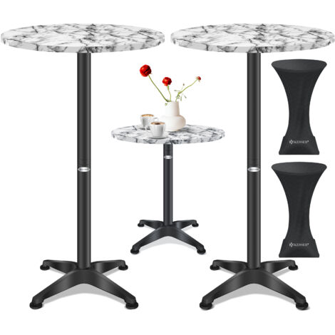 Table Haute Mange Debout de Bistrot de Bar Pliable Aluminium Hauteur réglable 75 ou 110 cm 60cm Meuble Exterieur pour Reception Mariage Anniversaire Fête de Jardin ((70/110)*60*60cm-Circulaire Table Haute Mange Debout de Bistrot de Bar Pliable Aluminium Hauteur réglable 75 ou 110 cm 60cm Meuble Exterieur pour Reception Mariage Anniversaire Fête de Jardin ((70/110)*60*60cm-Circulaire