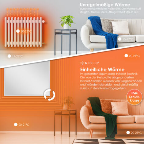 KESSER® Chauffage Radiant Infrarouge Chauffage Radiant De Terrasse