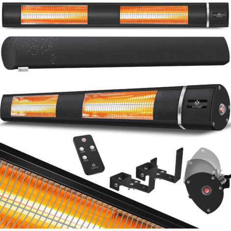 KESSER® Chauffage électrique Infrarouge - Cheminée Décorative Pour Intérieur Et