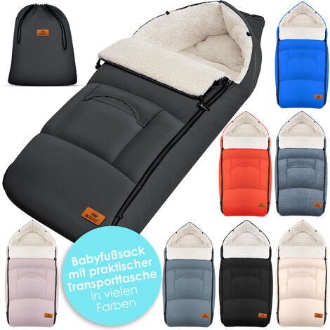 Kidiz Chanceliere Chanceliere Pour Bebe Chanceliere D Hiver Siege Pour Bebe Avec Fermeture Eclair Sac De Couchage Pour Bebe Couverture De Bebe Poussette Lavable Partie Superieure Refermable Sac Adaptee A Toutes Les Poussettes