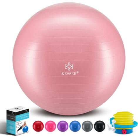 Housse Antidérapante SWTKO Housse De Protection Pour Ballon D'Exercice 65 Cm - Tissu Respirant Antidérapant - Pour Yoga, Pilates, Bureau à Domicile Housse De Chaise De Bureau