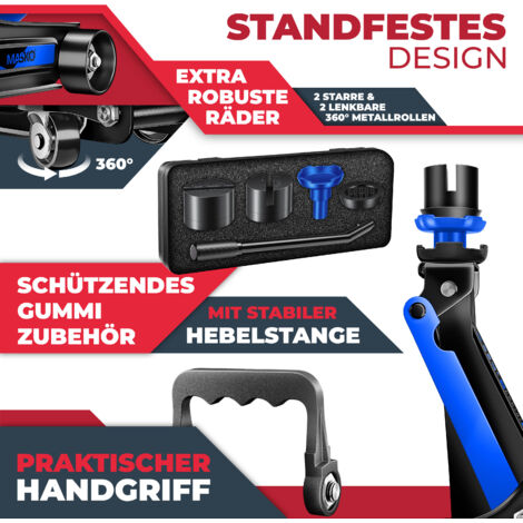 RIDEX Kit Réparation Étrier Frein Arrière 405R0042 – Compatible Peugeot 206, 207, 208, Citroën, Fiat, Opel