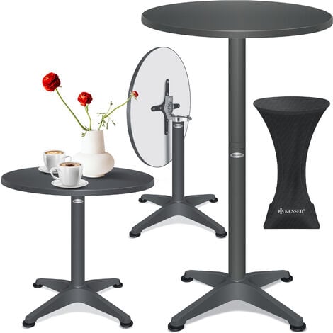 Table compacte et Pliable - Hauteur ajustable : 39, 61 et 70 cm
