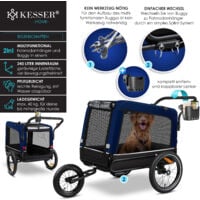 Noir KESSER® Chariot de Transport 550 kg Chariot de Transport Chariot de Jardinage Chariot à Outils Chariot Bras Nouveau