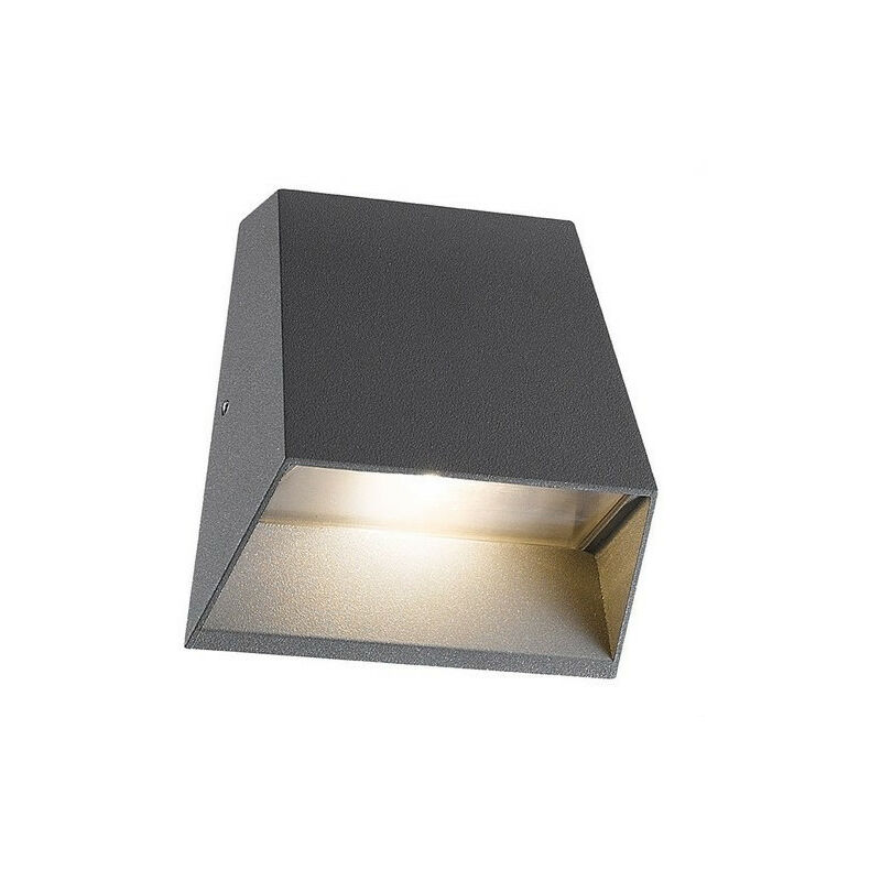 Aplique ARTAL IP54 LED 5W 150lm 3000K antracita - DOPO