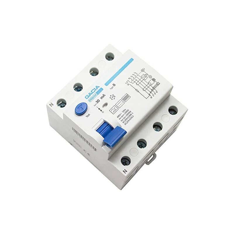 Interruptor diferencial superinmunizado 4P 30mA SI - 10kA - ABB