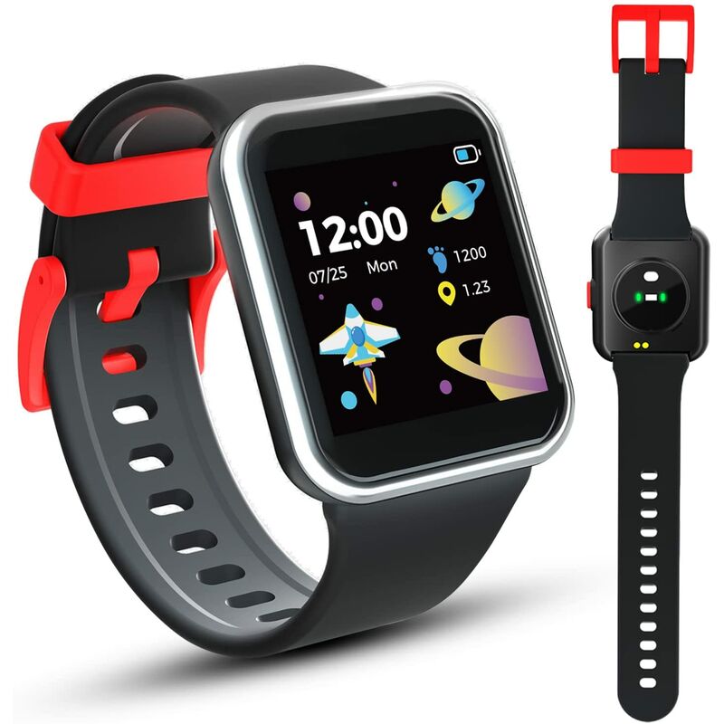 Relojes inteligentes para niños, rastreador de actividad física, juguetes para exteriores con detección de temperatura corporal, Monitor de sueño para niños, regalos de cumpleaños, niñas y niños