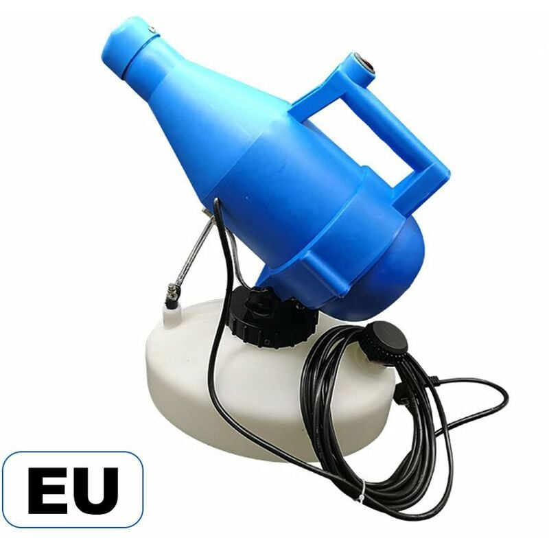 Nebulizador eléctrico ULV de 5L, pulverizador atomizador portátil de volumen ultrabajo, soplador de niebla fina, nebulizador de pesticidas